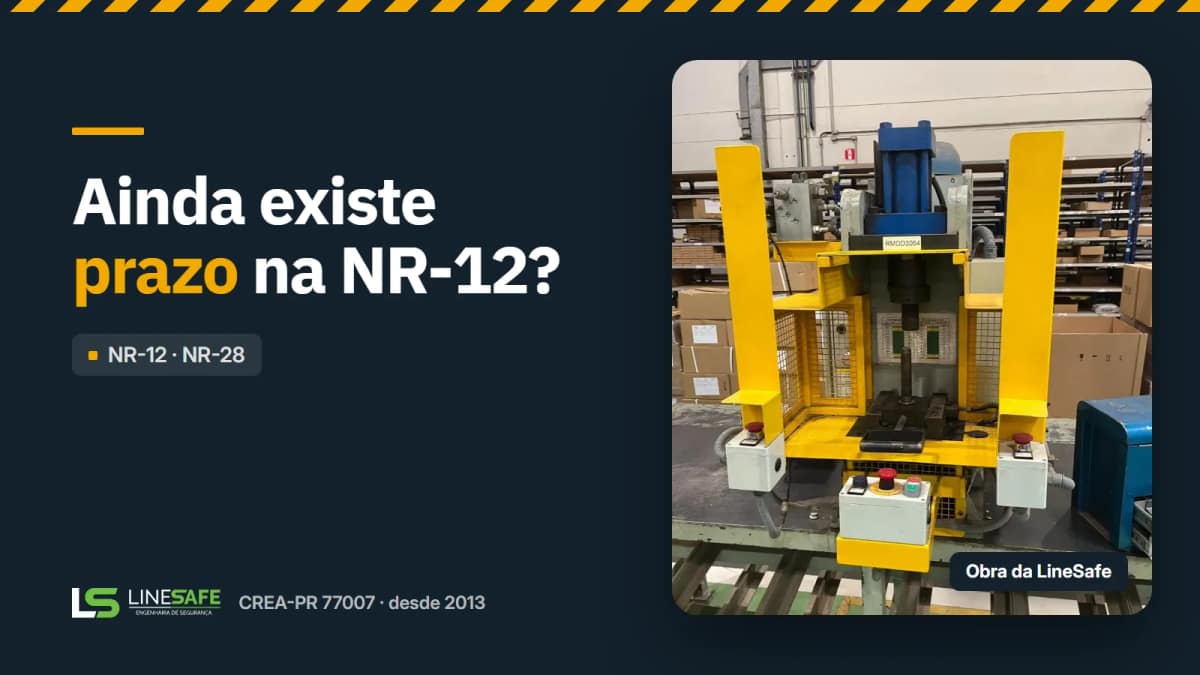 Capa do artigo: Ainda existe prazo para adequar à NR-12?