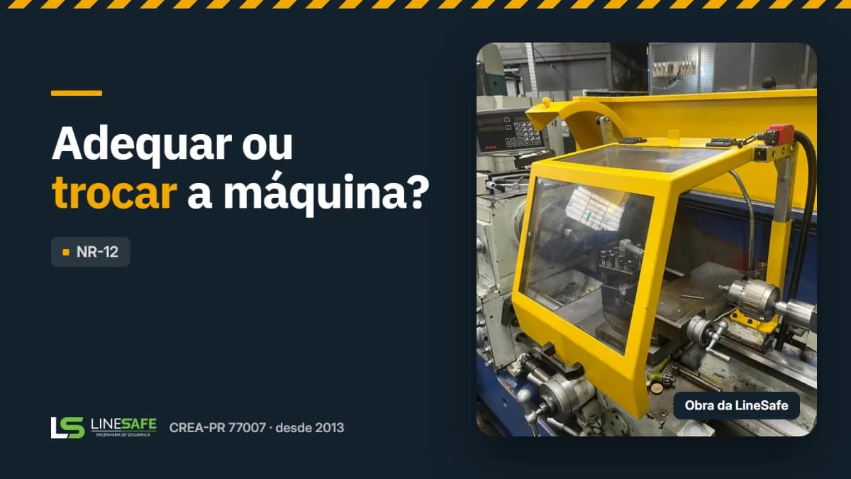 Capa do artigo: Adequar ou trocar a máquina? Como decidir